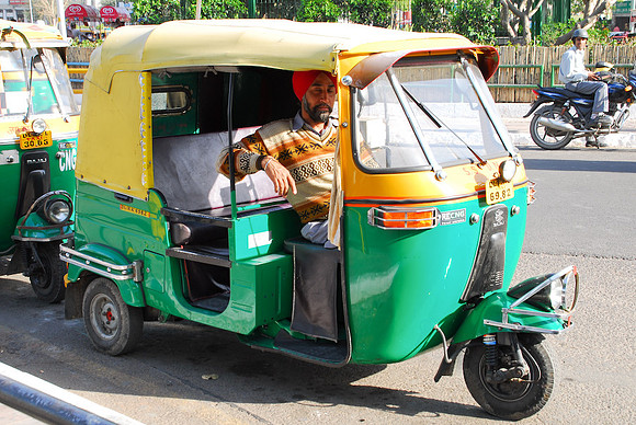Delhi rickshaw