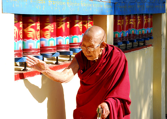 Turning The Prayer Wheels