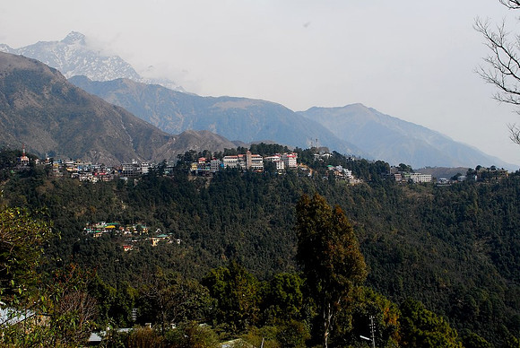 Dharmsala and valley
