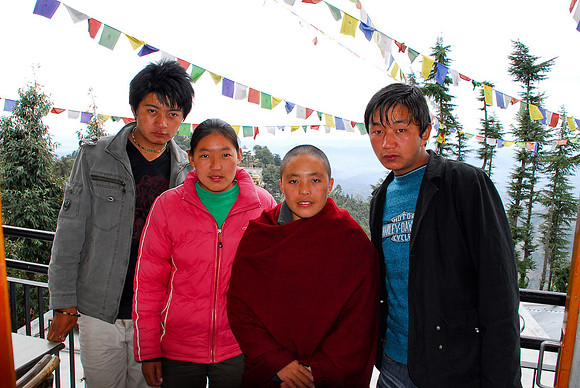 Actual kids who survived "murder in the snow" in  their escape from Tibet