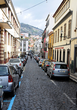 Local street in Funchal