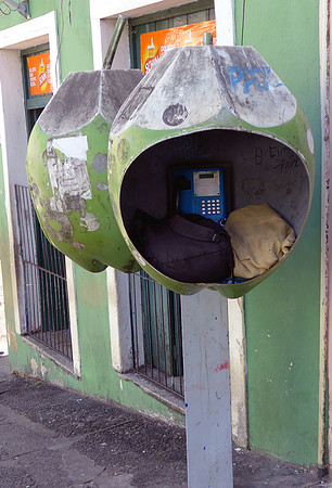 Funky phone booths