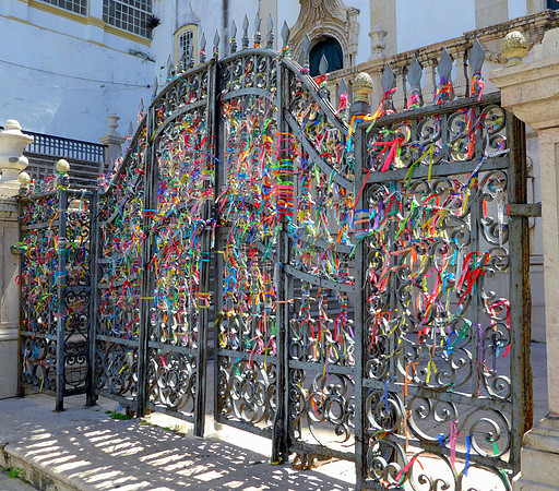 Gate at Our Lady of Carmen church