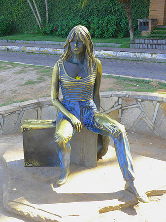 The Brigitte Bardot statue