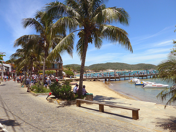Main pier in Buzios