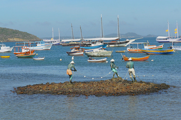 Fishermen statue