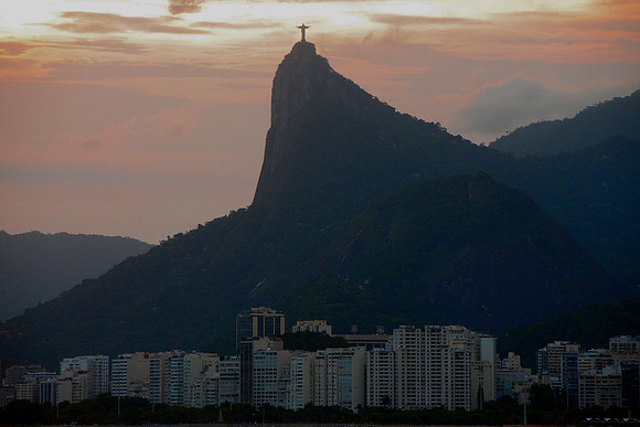 Corcovado Mtn over Rio
