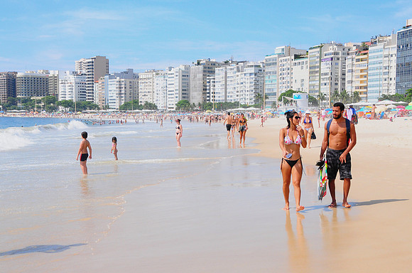 Copacabana beach