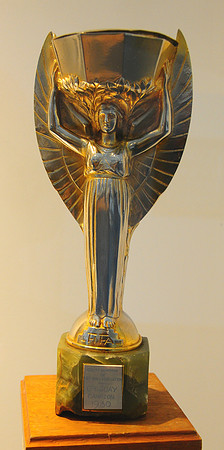Uruguay won the first FIFA World Cup Jules Rimet trophy