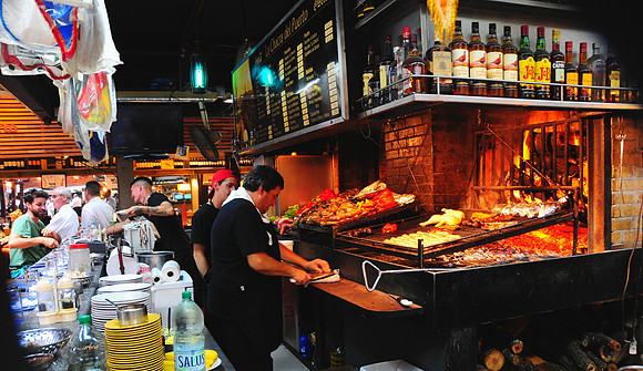 La Chacra del Puerto food market