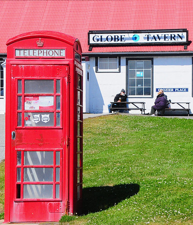 The Globe Tavern and working phone box