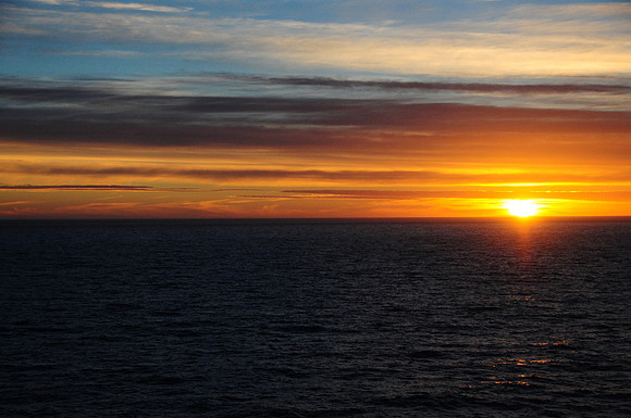 Sun setting - 850pm