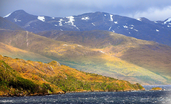 Cruising in Beagle Channel