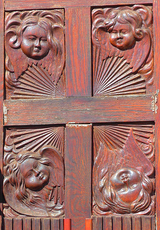 Crypt door - Punta Arenas Cemetary