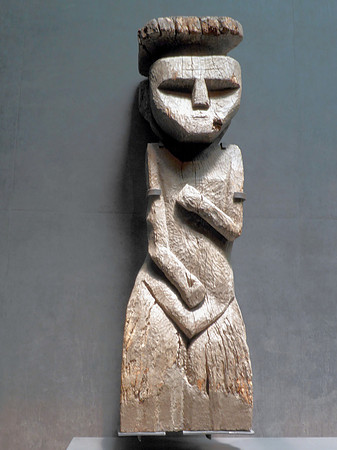 Ancient female Chemamall from Mapuche burial site