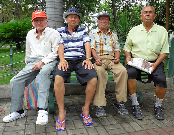 Old friends hanging out in main park - Manta