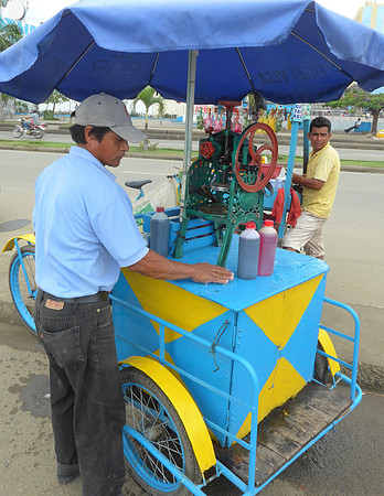 Slushy vendor - Manta