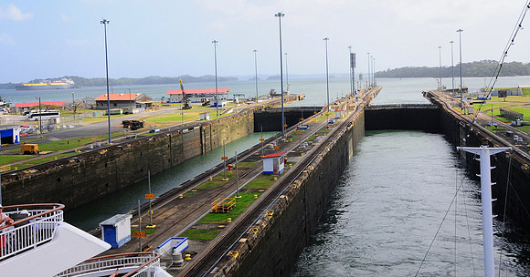 Gatun Lake and first of Gatun Lakes