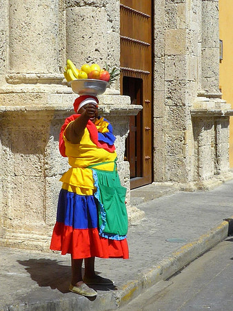 Carmen Miranda in old city