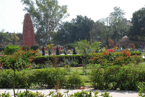 Memorial next to the Golden Temple (General Dyer ordered  shooting of peaceful protestors in 1947)