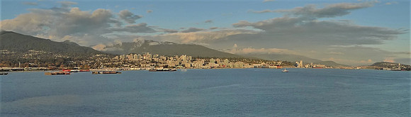 Looking towards North Vancouver and Second Narrows