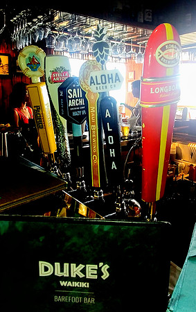 Famous Duke's Bar and Restaurant in Waikiki