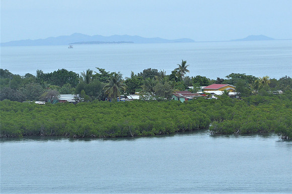 Houses on one of the many Fijian islands