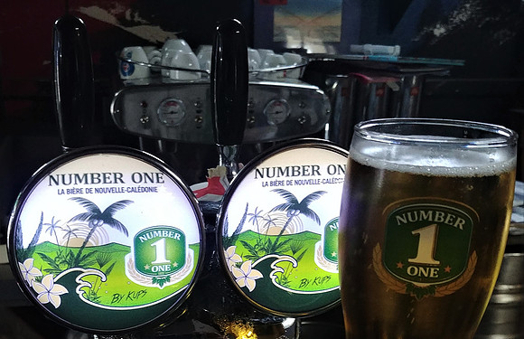 Number One is the local beer of New Caledonia