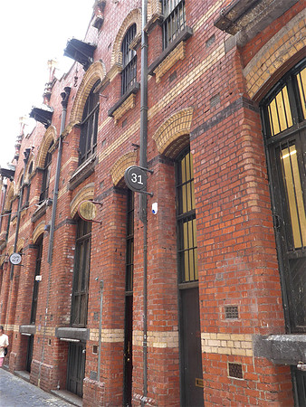 Small businesses in laneways