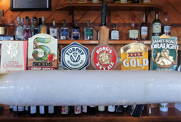 Ice-cold Australian draft on tap at Hope & Anchor