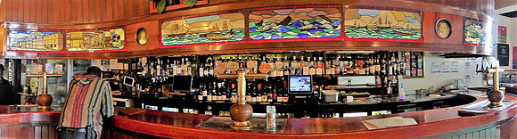 Bar section in The Whaler