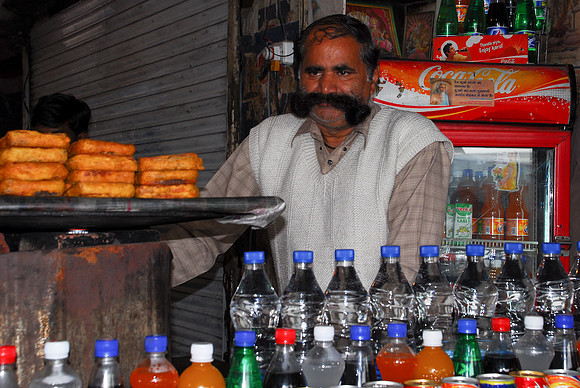 Bus station vendor